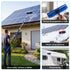 YOFIDRA 4.8m Telescopic Cleaning Pole Kit with Water-Fed Brush, Window Squeegee & Snow Scraper