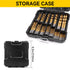 YOFIDRA 99-Piece Titanium-Coated HSS Twist Drill Bit Set