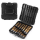 YOFIDRA 99-Piece Titanium-Coated HSS Twist Drill Bit Set