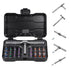 YOFIDRA 24-in-1 Magnetic T-Handle Ratchet Screwdriver Set – S2 Steel Bits, 58-Tooth Reversible Ratchet