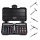 YOFIDRA 24-in-1 Magnetic T-Handle Ratchet Screwdriver Set – S2 Steel Bits, 58-Tooth Reversible Ratchet