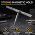 YOFIDRA 24-in-1 Magnetic T-Handle Ratchet Screwdriver Set – S2 Steel Bits, 58-Tooth Reversible Ratchet
