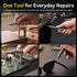 YOFIDRA 24-in-1 Magnetic T-Handle Ratchet Screwdriver Set – S2 Steel Bits, 58-Tooth Reversible Ratchet
