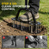 YOFIDRA 15-Spike Lawn Aerator Manual Soil Cultivator Tool