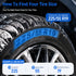 YOFIDRA Manual Tension Car Snow Chains – Winter Tire Anti-Skid Traction Chains