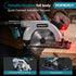 YOFIDRA 7-Inch (185mm) Brushless Cordless Circular Saw with Laser Guide
