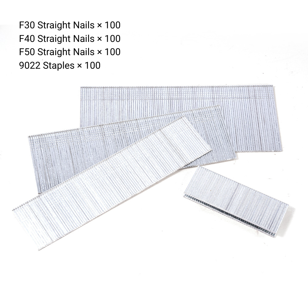 YOFIDRA Replacement Nails for F30/F40/F50 & 9022 Nailers – Straight Nails & Staples