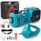 YOFIDRA 12V 5-Ton Digital Hydraulic Jack Kit with Tire Inflator & Impact Wrench, 480N·m