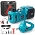 YOFIDRA 12V 5-Ton Digital Hydraulic Jack Kit with Tire Inflator & Impact Wrench, 480N·m