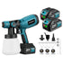 YOFIDRA 1000ML HVLP Electric Paint Sprayer - Compatible with Makita 18V Battery