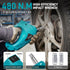 YOFIDRA 12V 5-Ton Digital Hydraulic Jack Kit with Tire Inflator & Impact Wrench, 480N·m