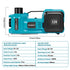 YOFIDRA 12V 5-Ton Digital Hydraulic Jack Kit with Tire Inflator & Impact Wrench, 480N·m