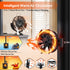 Ventilador USB de alto rendimiento YOFIDRA de 9 W con LED y control remoto: compatible con baterías Makita de 18 V