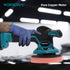 YOFIDRA 21V Cordless Car Polisher 150mm – 8mm Random Orbital Action, 6-Speed Control, Lightweight Design