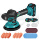 YOFIDRA 21V Cordless Car Polisher 150mm – 8mm Random Orbital Action, 6-Speed Control, Lightweight Design